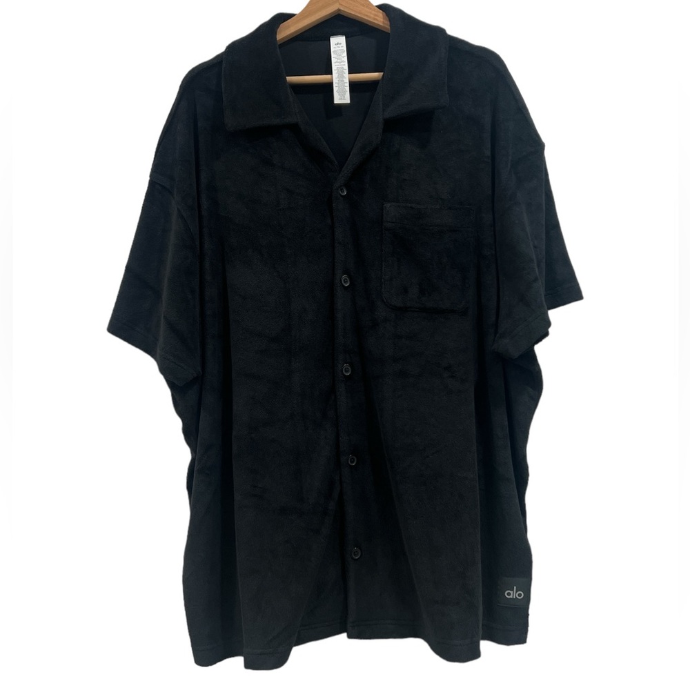 ALO Yoga Coastal Terry Button up